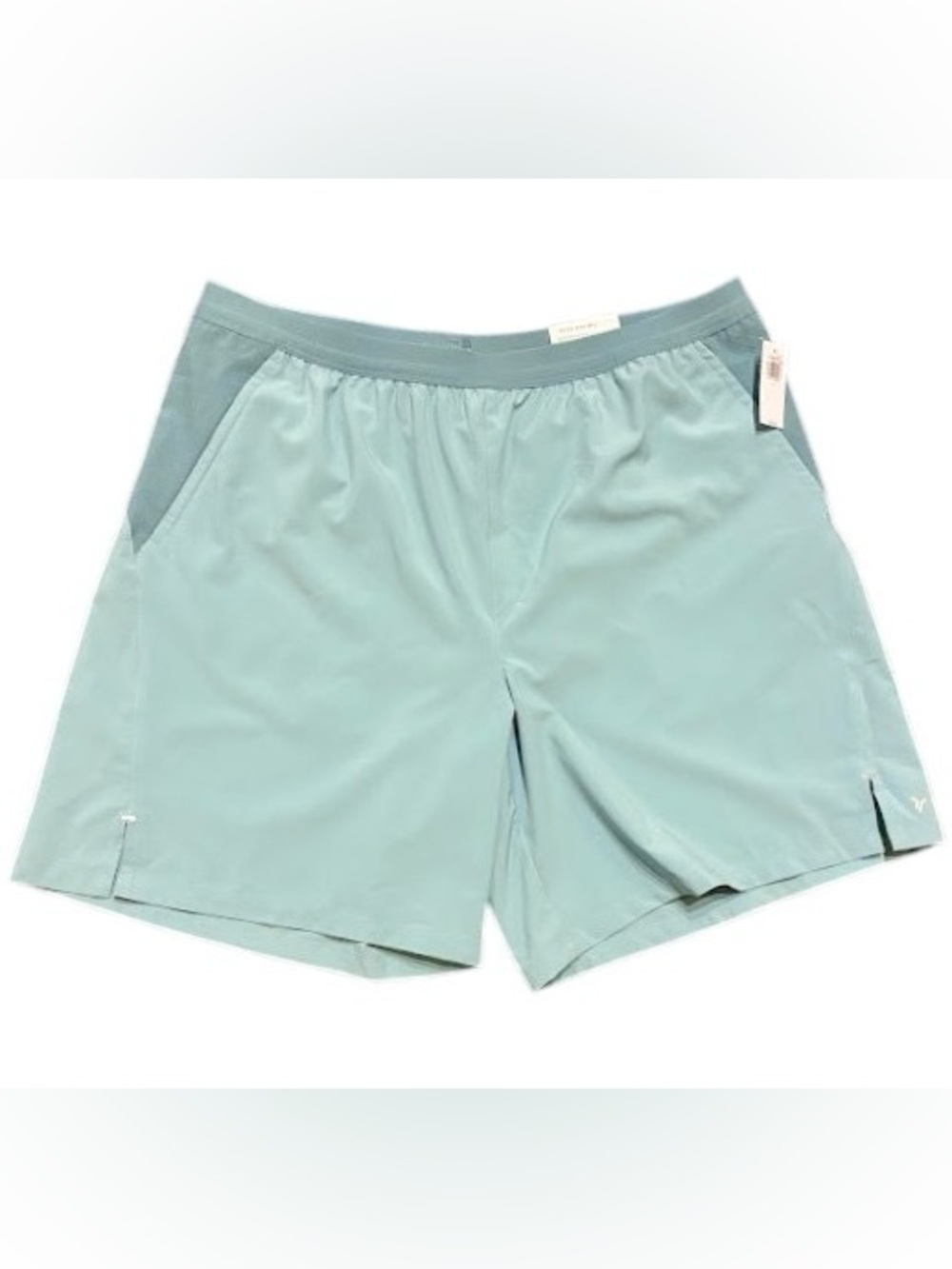 Old Navy Men’s Performance Vent Run 7” Shorts Aqua Blue Size L